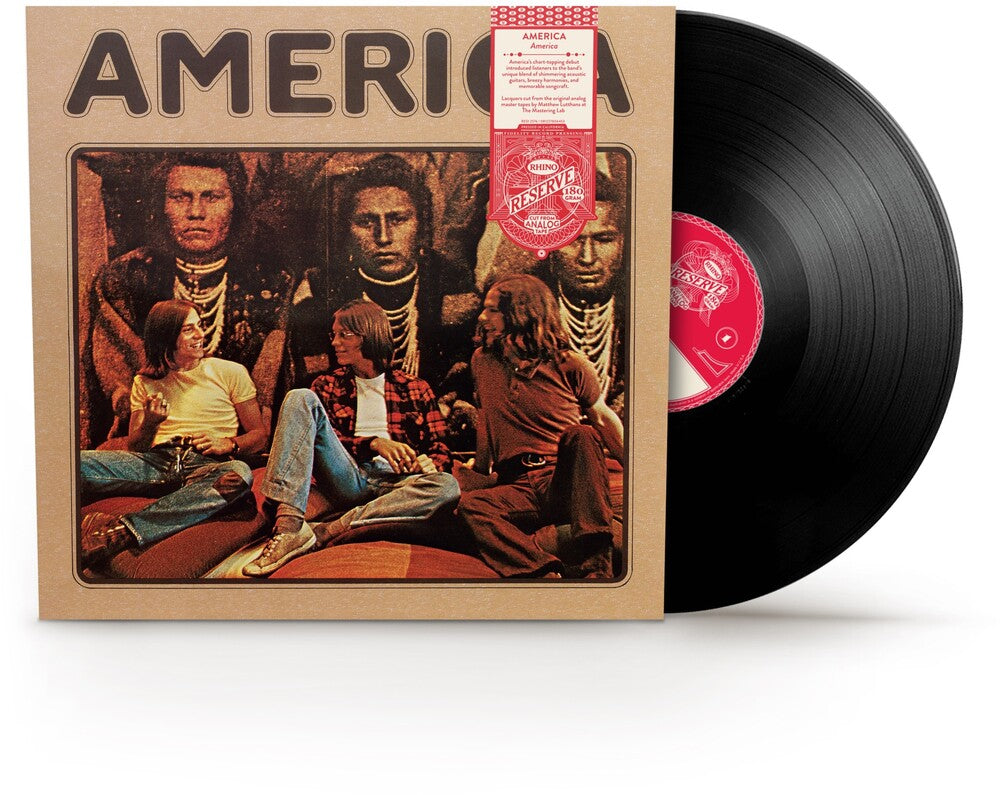 the album cover for America - America (Syeor26)(Rhino Reserve) (Audp) [Limited Edition]