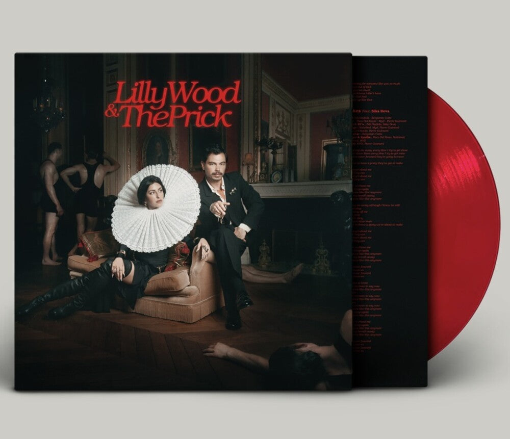 the album cover for Lilly Wodd  & The Prick - Christina - Red Vinyl [Colored Vinyl] (Red) (Fra)