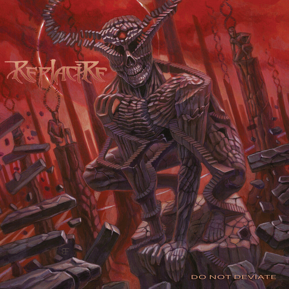 the album cover for Replacire - Do Not Deviate [Clear Vinyl] [Deluxe] (Gate) [Limited Edition]