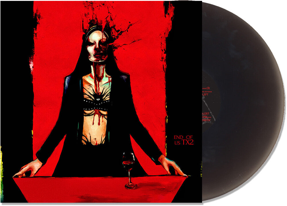 the album cover for TX2 - End of Us [Black Ice Colored Vinyl]