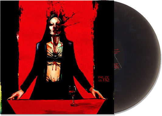 the album cover for TX2 - End of Us [Black Ice Colored Vinyl]