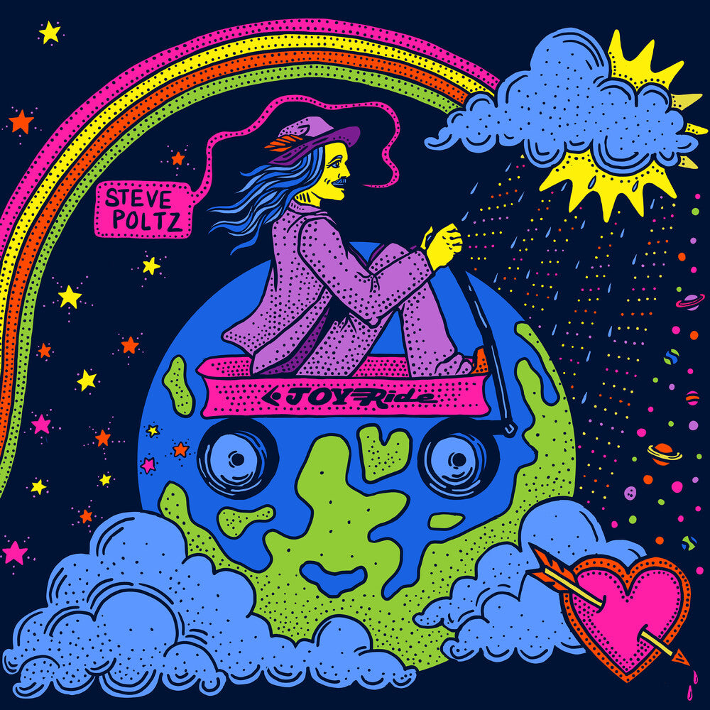 the album cover for Steve Poltz - Joyride
