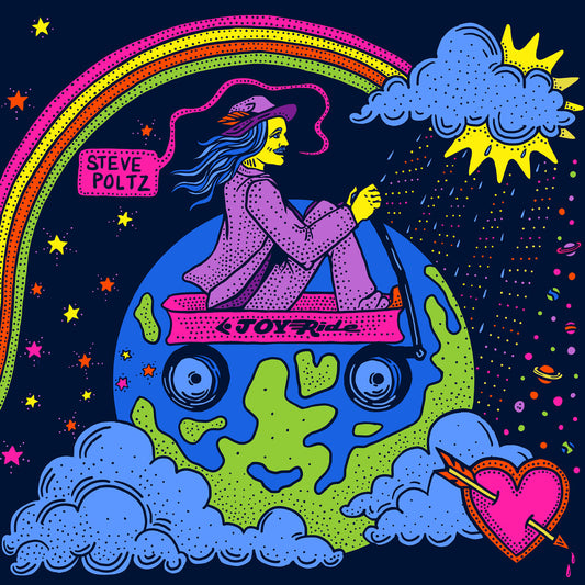 the album cover for Steve Poltz - Joyride