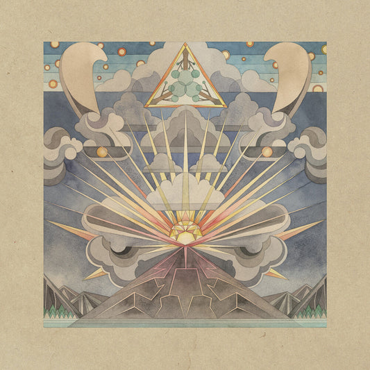 the album cover for Junip - Fields (Cbgr) [Colored Vinyl]