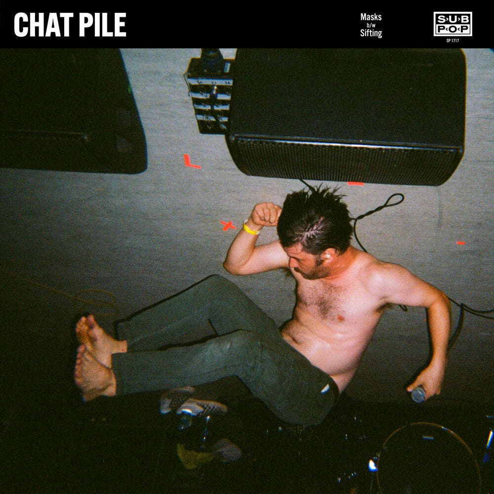 the album cover for Chat Pile - Masks [Colored Vinyl]
