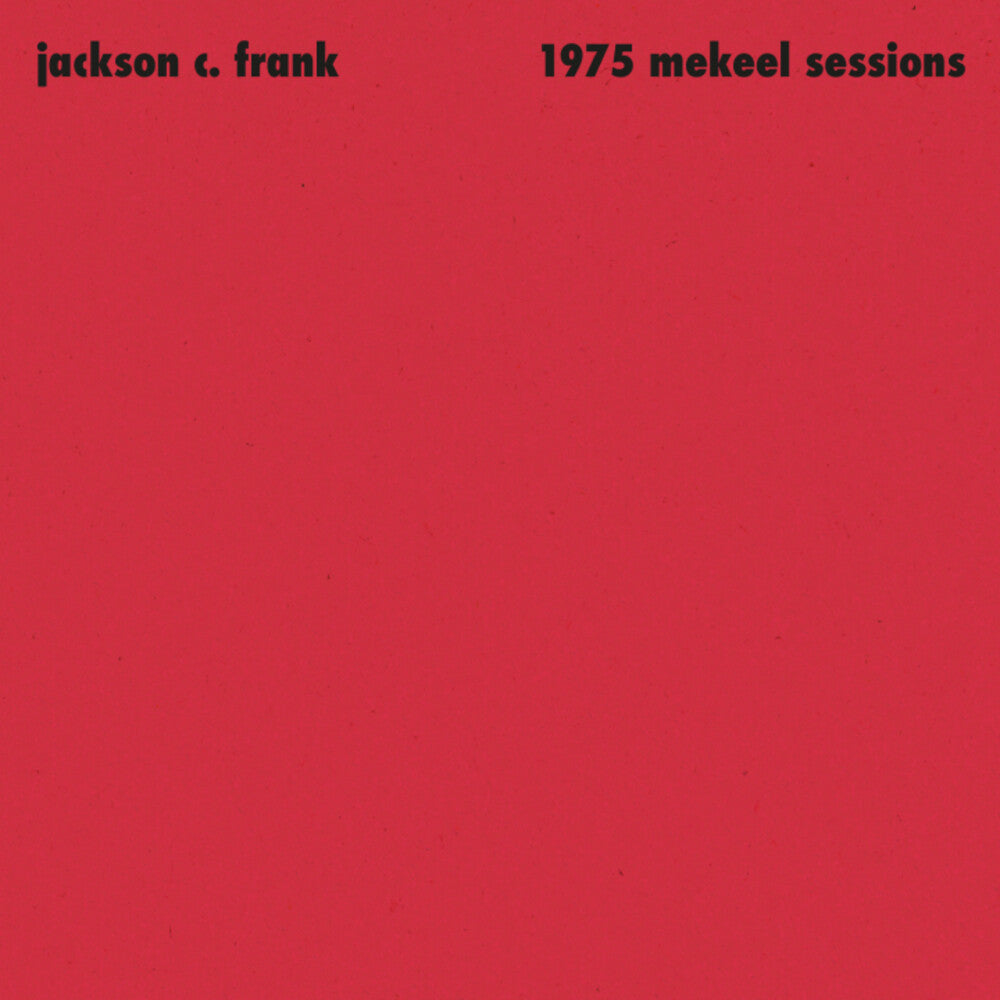 the album cover for Frank Jackson  C. - 1975 Mekeel Sessions
