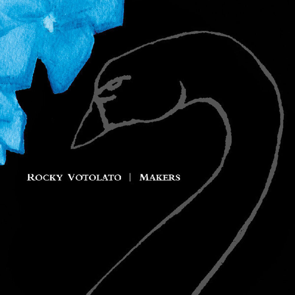 the album cover for Rocky Votolato - Makers (Blk) (Blue) [Colored Vinyl] (Wht) (Aniv) [Download Included]