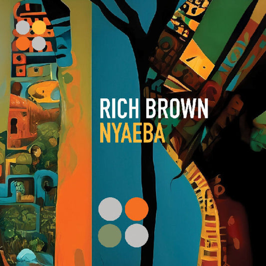 the album cover for Rich Brown - Nyaeba [Colored Vinyl] [180 Gram] (Org) (Mrb)