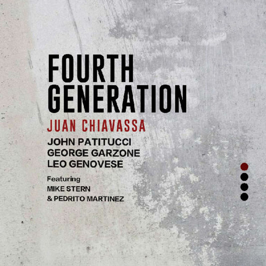 the album cover for Juan Chiavassa - Fourth Generation [Colored Vinyl] (Gry) [180 Gram] (Mrb)