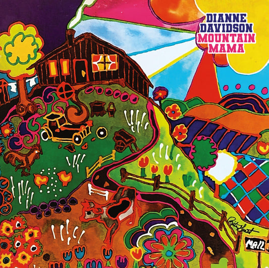 the album cover for Dianne Davidson - Mountain Mama (Mod)