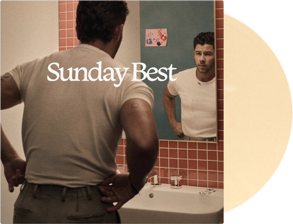 the album cover for Nick Jonas - Sunday Best [Bone Colored Vinyl]