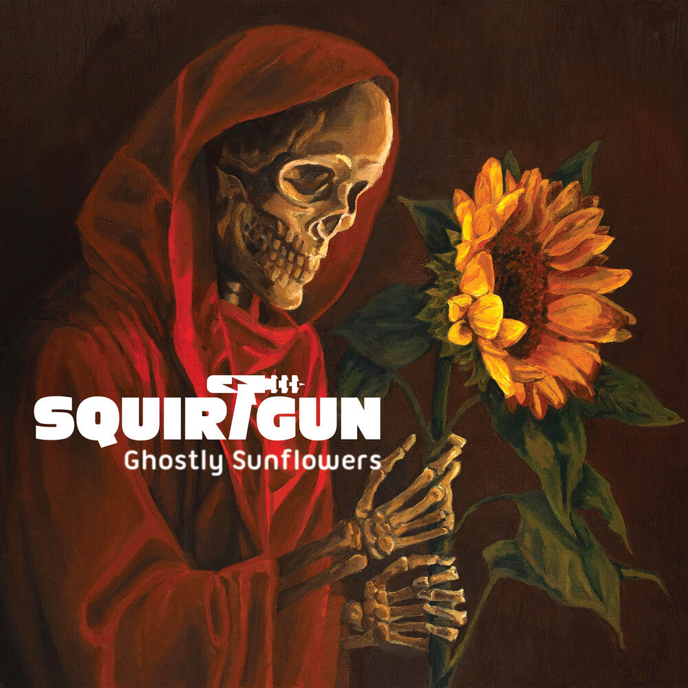 the album cover for Squirtgun - Ghostly Sunflowers