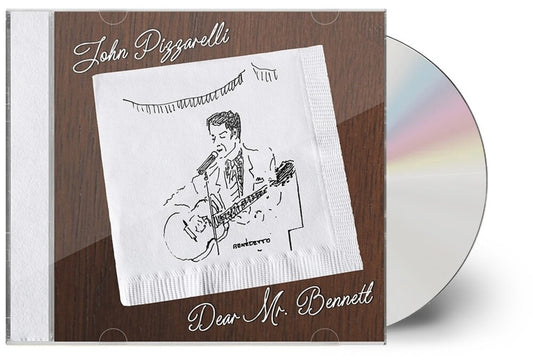 the album cover for John Pizzarelli - Dear Mr. Bennett