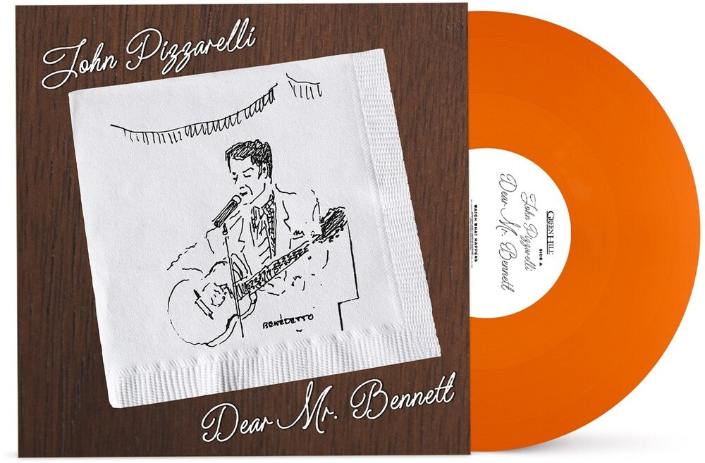 the album cover for John Pizzarelli - Dear Mr. Bennett