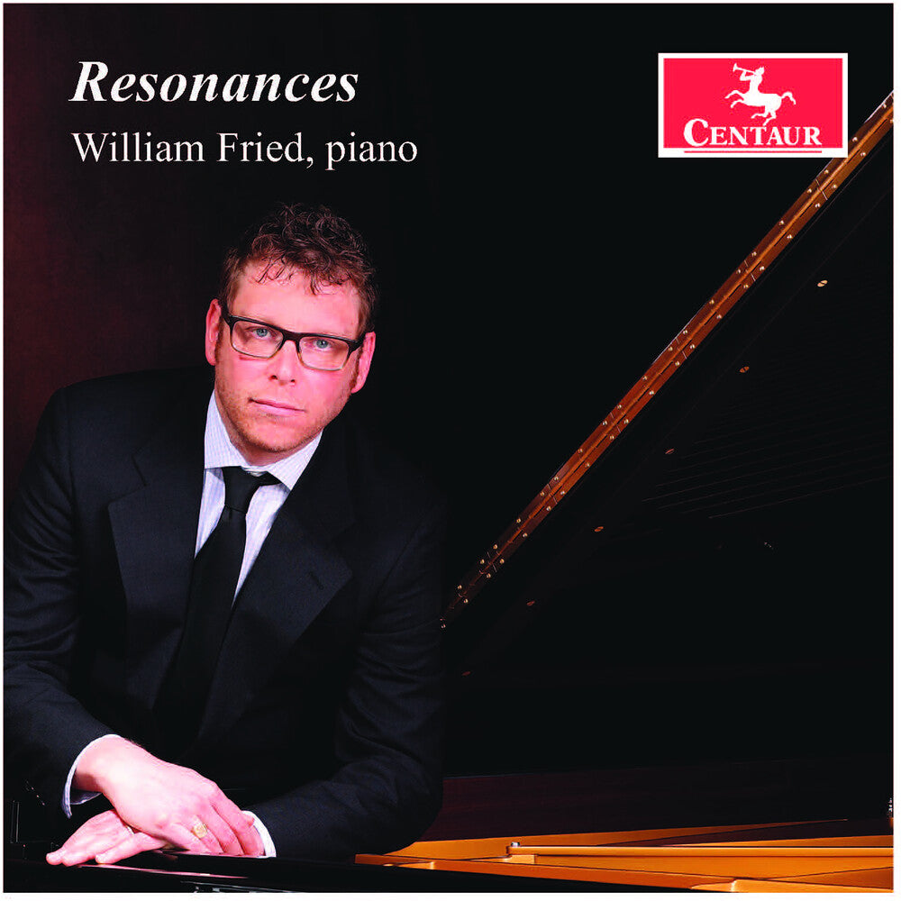 the album cover for William Fried - Resonances