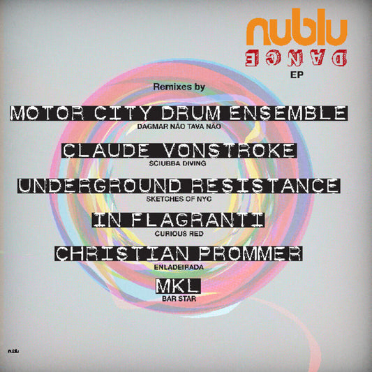 the album cover for Nublu Dance / Various (Colv) (Ep) (Ylw) (Ecov) - Nublu Dance / Various [Colored Vinyl] (Ep) (Ylw) (Ecov)