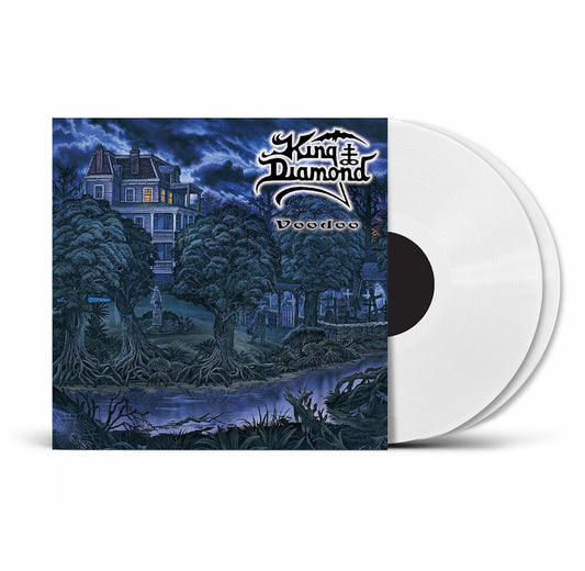 the album cover for King Diamond - Voodoo - Uk Exclusive White Vinyl [Colored Vinyl] (Wht)