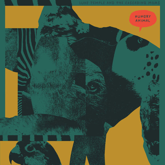 the album cover for Temple, Luke - Hungry Animal