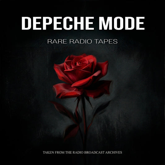 the album cover for Depeche Mode - Rare Radio Tapes