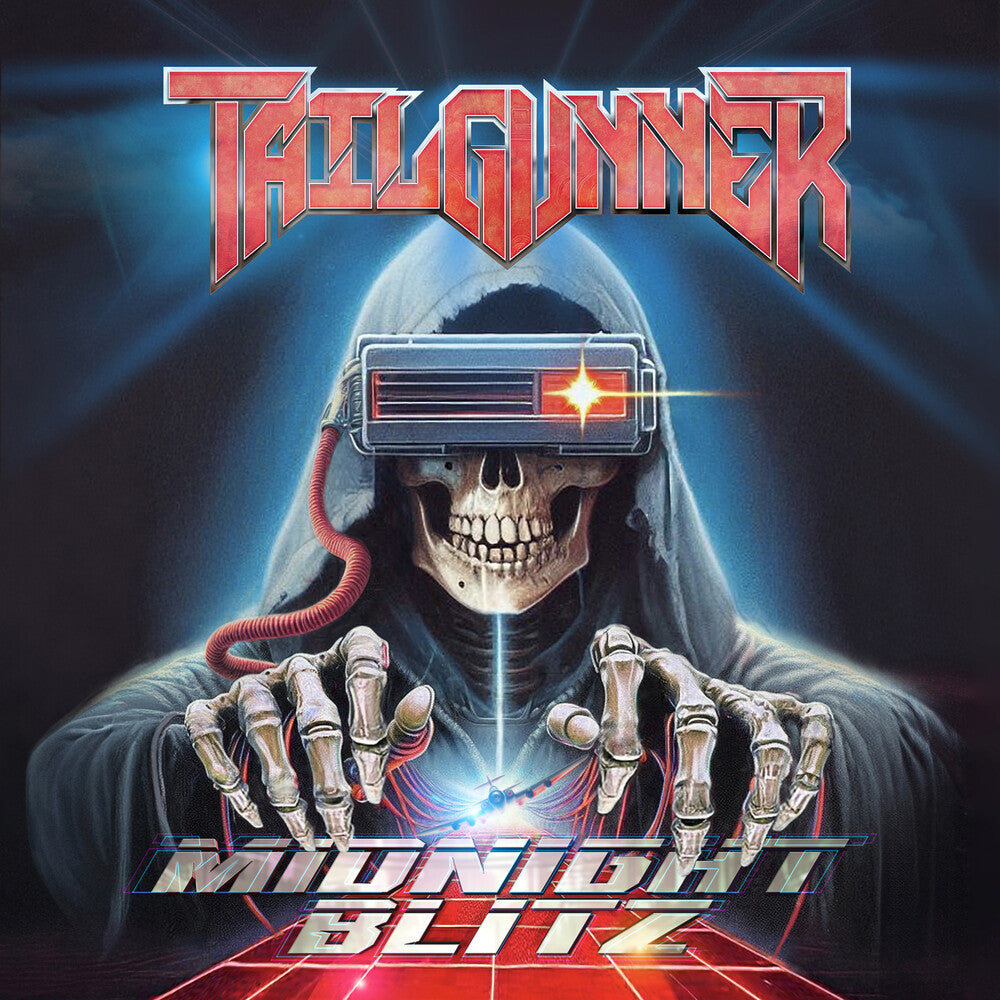 the album cover for Tailgunner - Midnight Blitz [Red Vinyl]