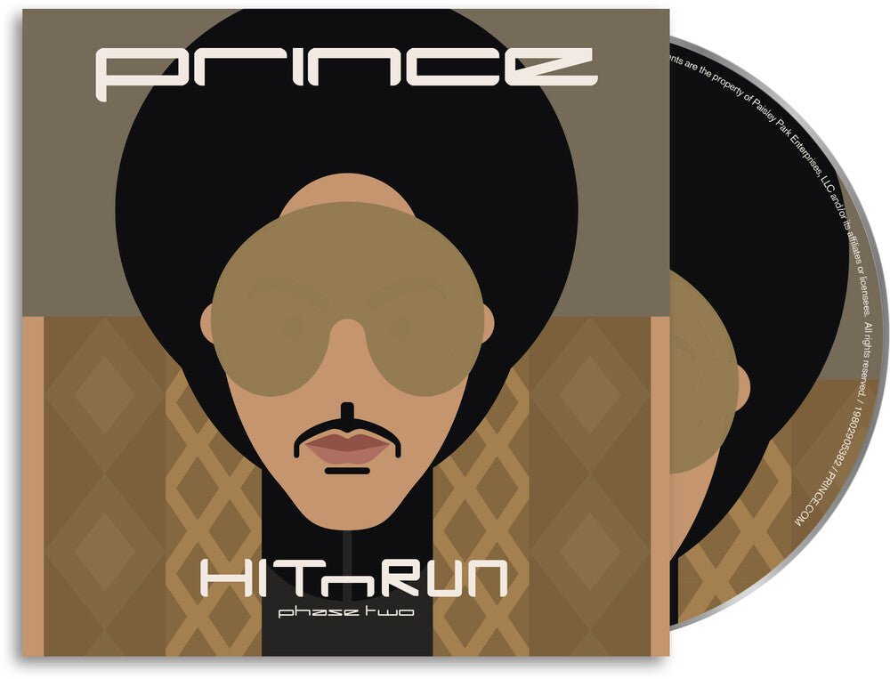 the album cover for Prince - HITnRUN phase two