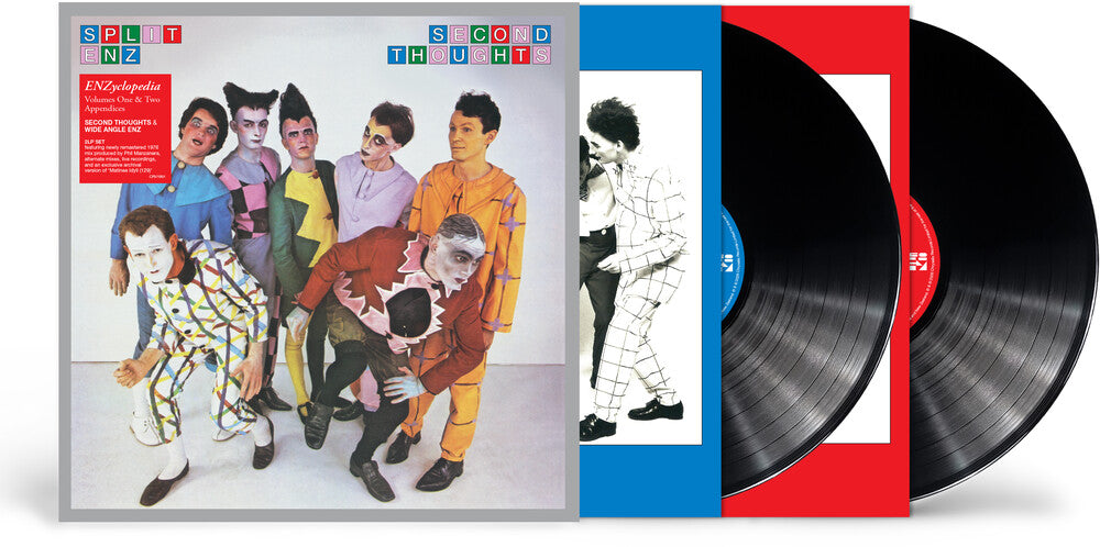 the album cover for Split Enz - Second Thoughts - Expanded Edition