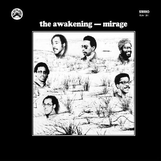 the album cover for Awakening - Mirage (Blk) (Blue) [Colored Vinyl] [Remastered]