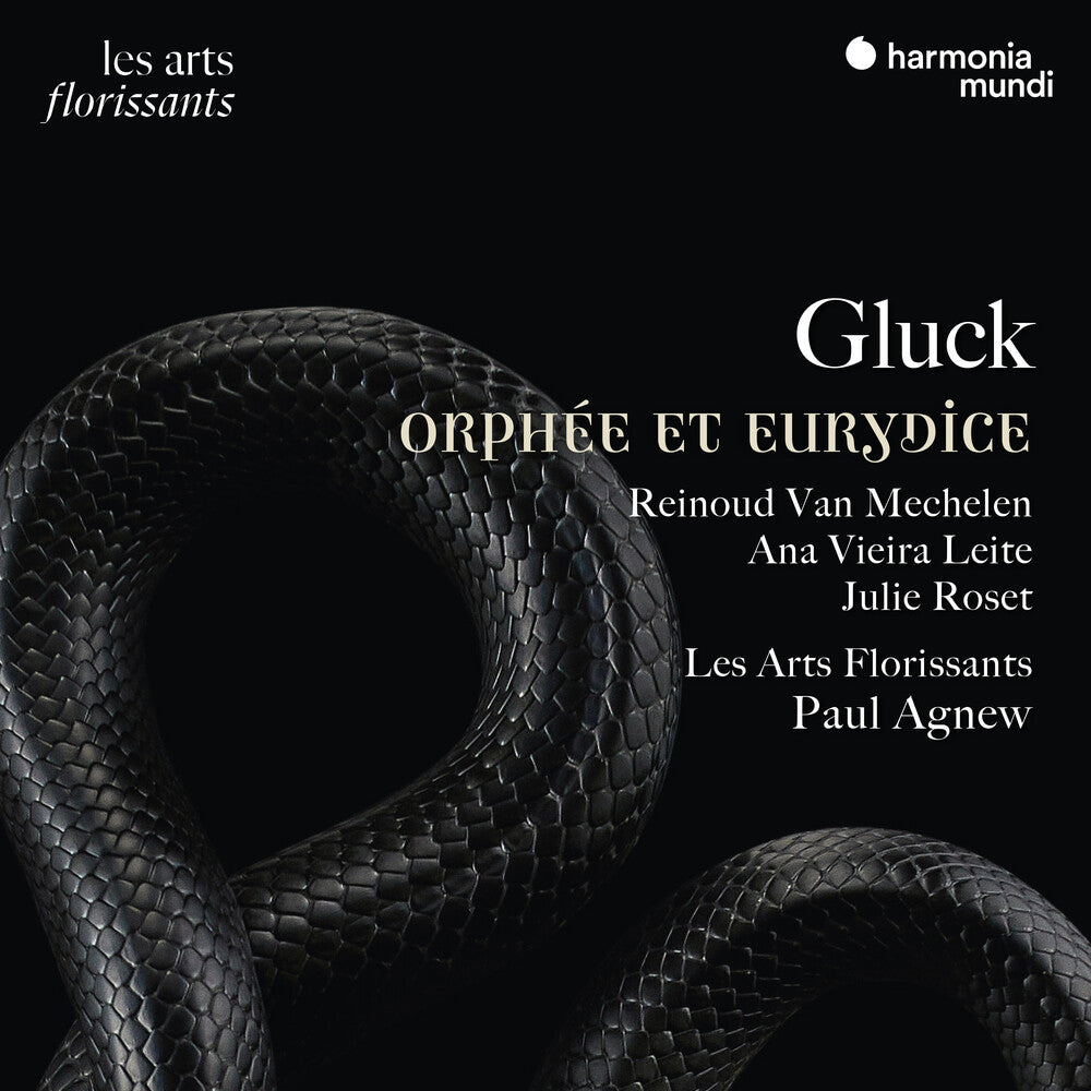 the album cover for Les Arts Florissants / Paul Agnew - Gluck: Orphee Et Eurydice (Paris Version) [Reissue]