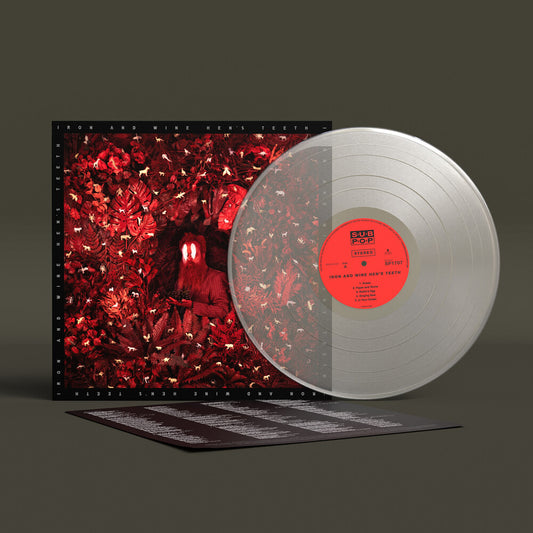 the album cover for Iron & Wine - Hen's Teeth [Colored Vinyl]