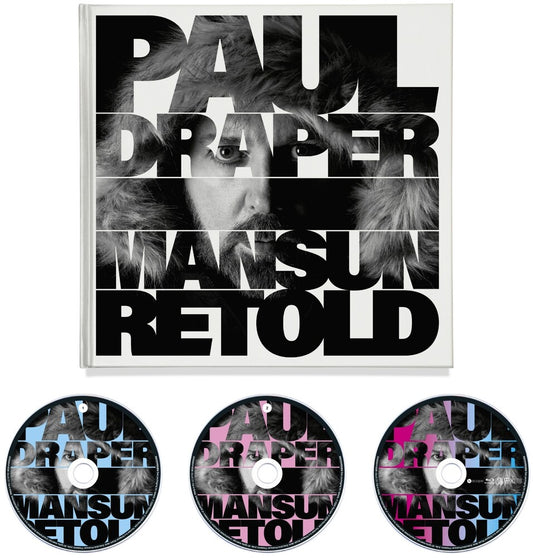 the album cover for Paul Draper - Mansun Retold - 2cd+Blu-Ray Special Edition (Wbr)