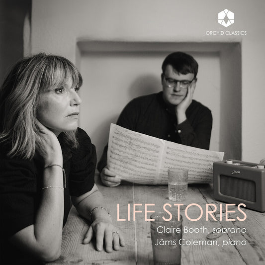 the album cover for Claire Booth / Coleman,Jams - Life Stories