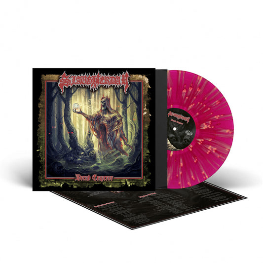 the album cover for Slaughterday - Dread Emperor - Purple/Yellow [Colored Vinyl] [Limited Edition] (Ofgv)