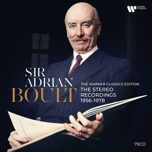 the album cover for Sir Boult  Adrian - Complete Stereo Recordings On Warner Classics