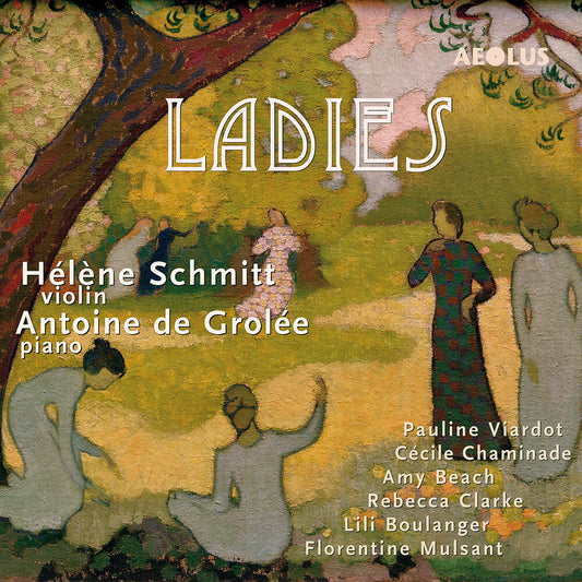 the album cover for Helene Schmitt - Ladies