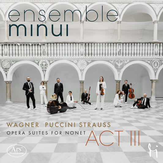 the album cover for ensemble minui - Act Iii
