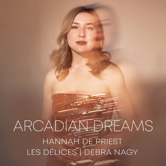 the album cover for Les Delices - Arcadian Dreams
