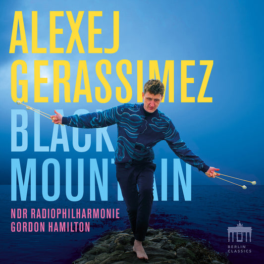 the album cover for Alexej Gerassimez - Black Mountains