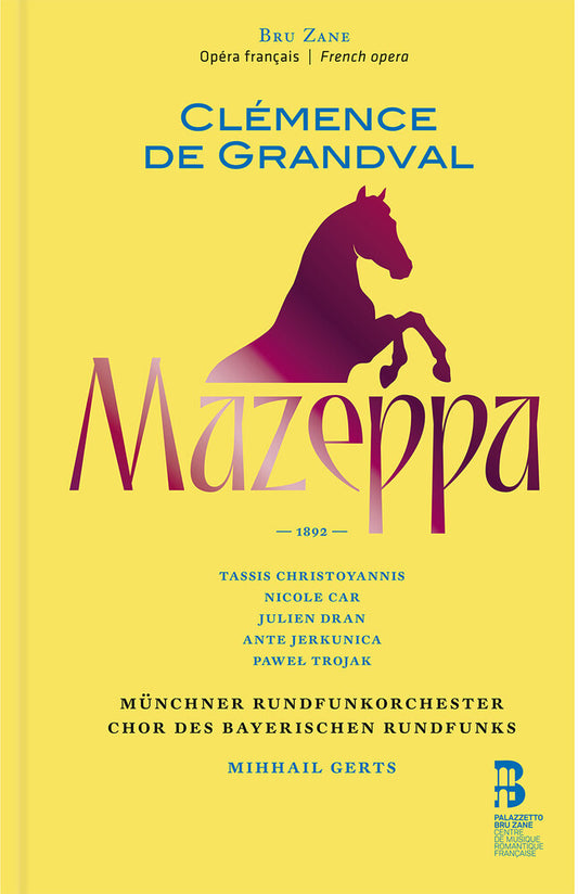 the album cover for Munchner Rundfunkorchester - Clemence De Grandval: Mazeppa