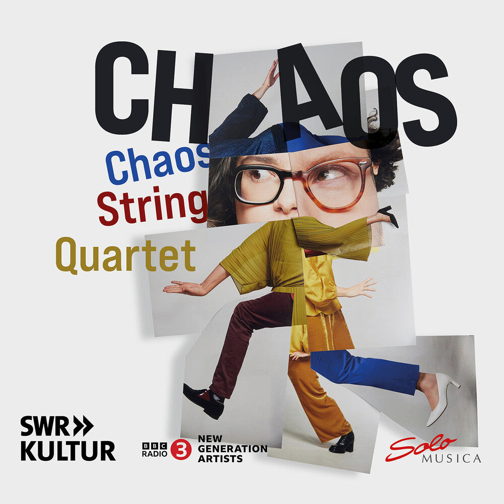the album cover for Chaos String Quartet - Chaos