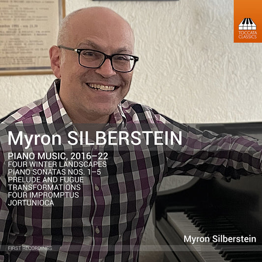 the album cover for Myron Silberstein - Myron Silberstein: Pno Music 2016-22