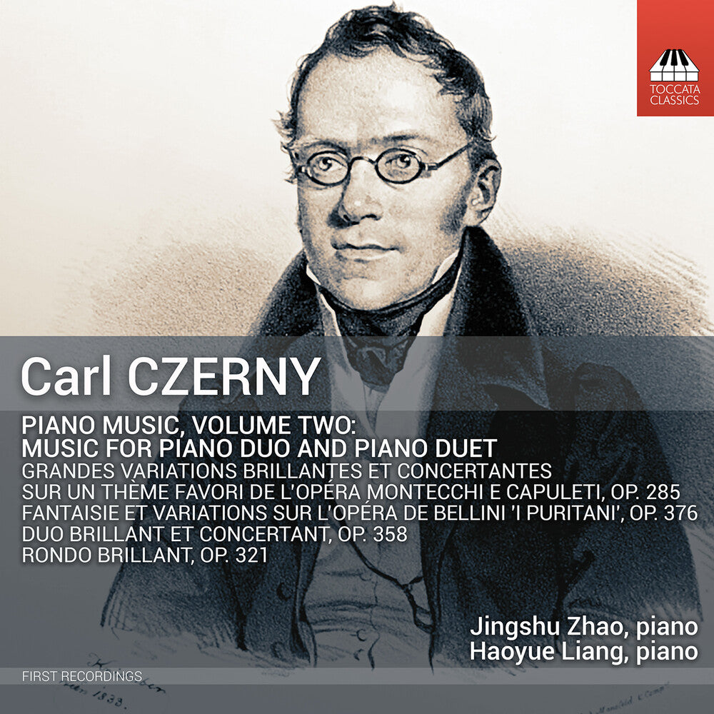 the album cover for Jingshu Zhao - Carl Czerny: Pno Music Vol. 2