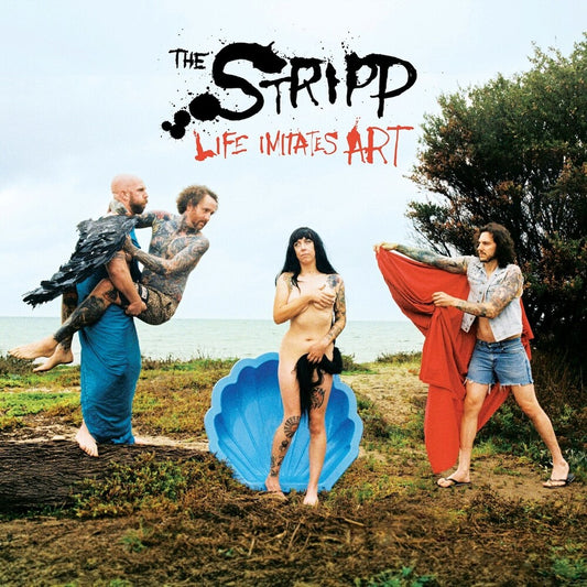 the album cover for Stripp - Life Imitates Art (Uk)