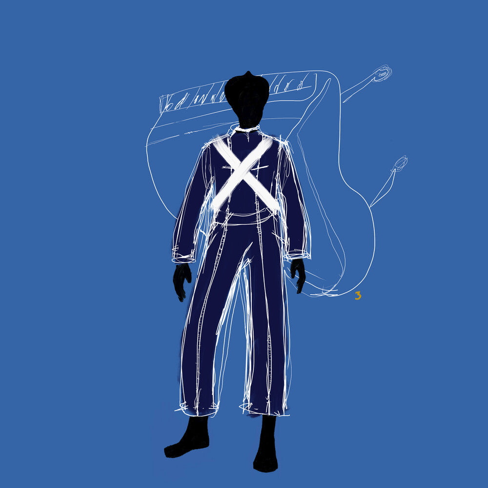 the album cover for Andre 3000 - 7 Piano Sketches