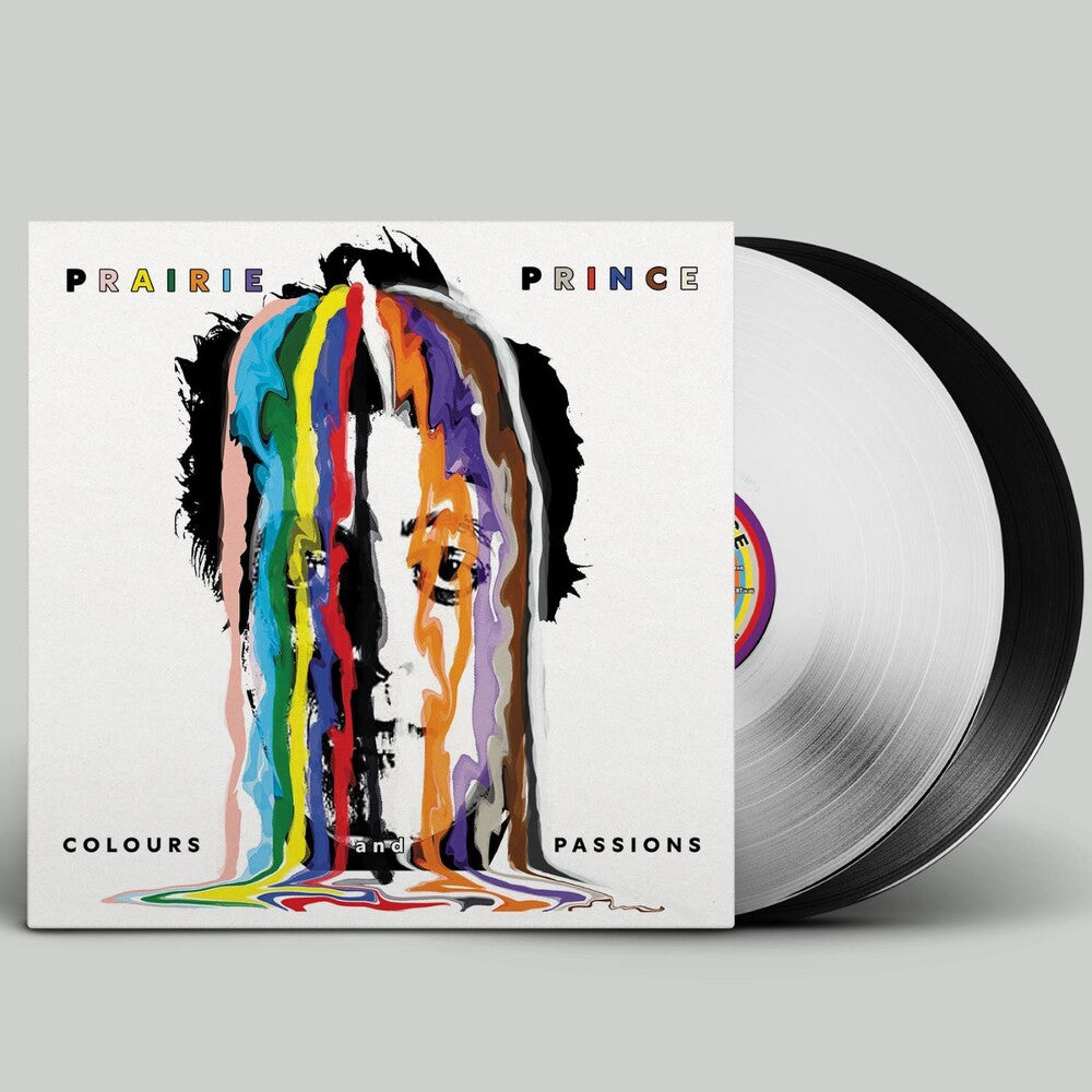 the album cover for Prairie Prince - Colours & Passions