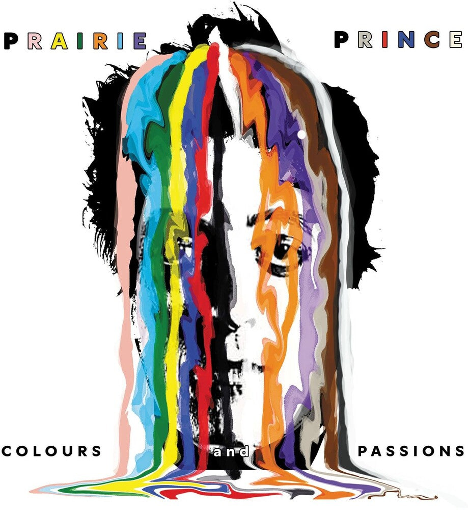 the album cover for Prairie Prince - Colours & Passions