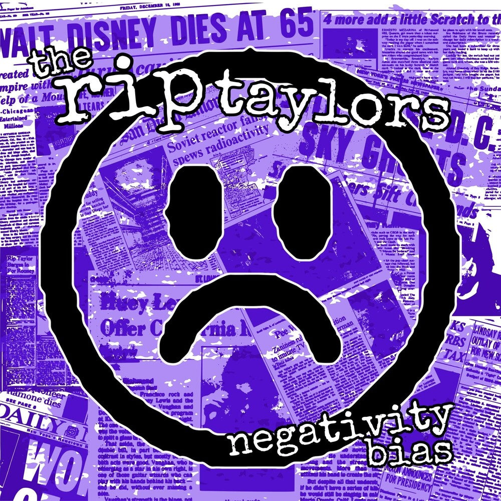 the album cover for Rip Taylors - Negativity Bias