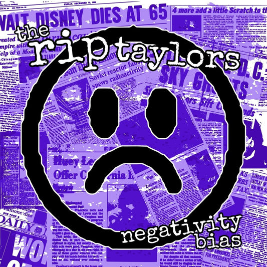 the album cover for Rip Taylors - Negativity Bias