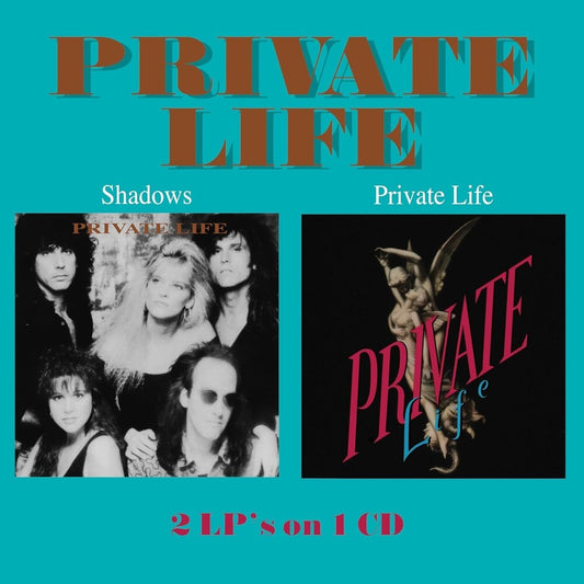 the album cover for Private Life - Shadows / Private Life (Hol)
