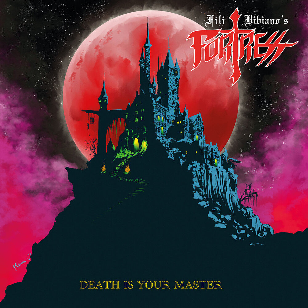 the album cover for Fili Bibiano's Fortress - Death Is Your Master (Reissue) [Purple]