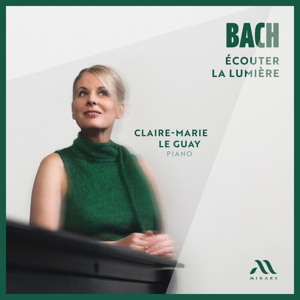 the album cover for Le Claire Guay -Marie - Bach: Ecouter La Lumiere